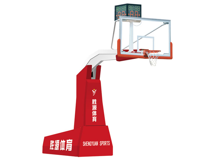   SY-A-005(電動(dòng)或彈性)比賽型移動(dòng)式籃球架